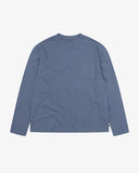 7010 Essential long sleeve t-shirt - cornflower blue