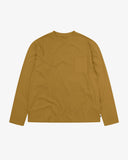 7010 Essential long sleeve t-shirt - mustard