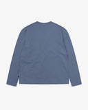 7010 Essential long sleeve t-shirt - cornflower blue